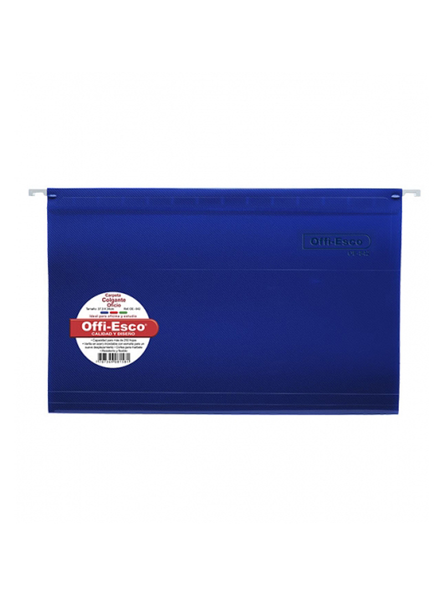 Carpeta colgante plástica 1