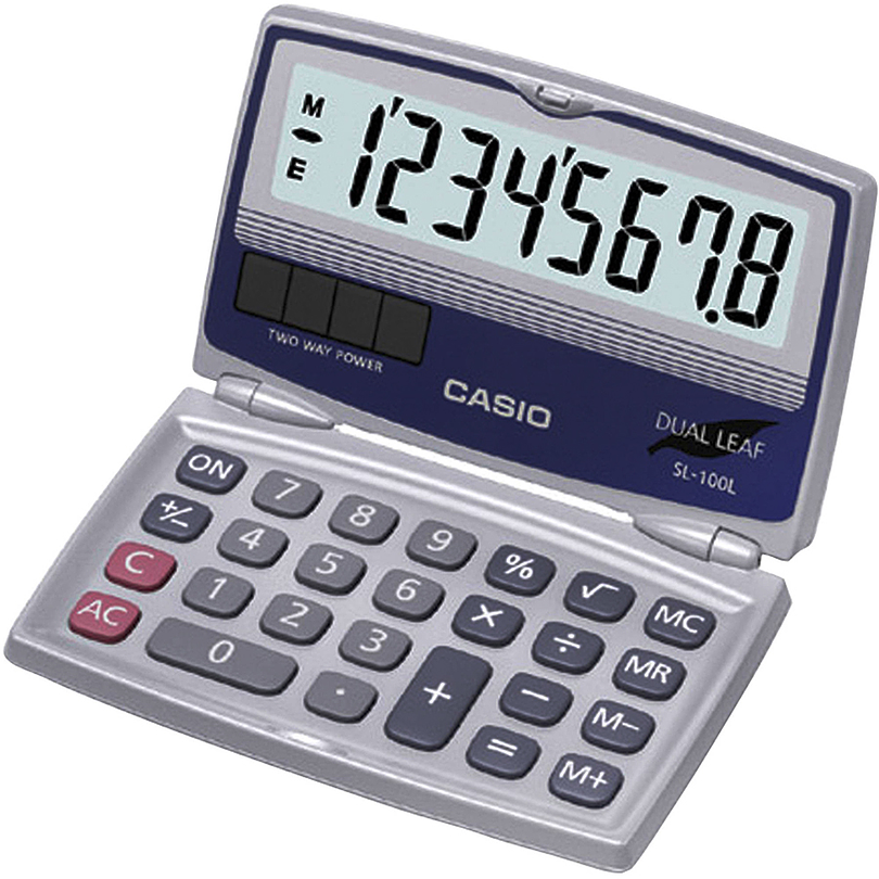 Calculadora Casio bolsillo tipo agenda