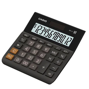 Calculadora Casio Para Oficina MH-12-BK