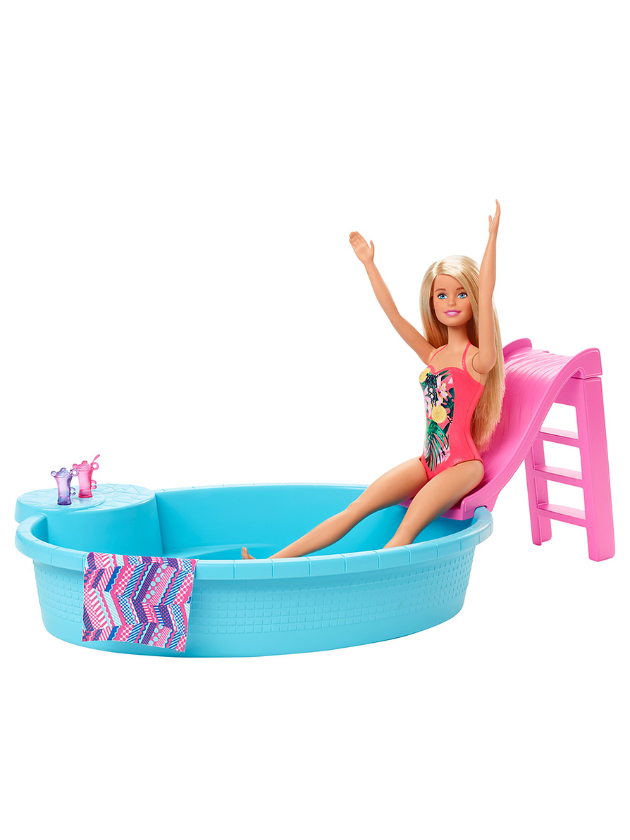 Barbie Alberca y Muñeca 1