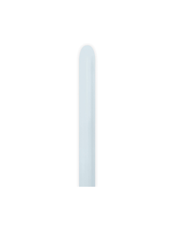 Globo Tubito 260 blanco x 20 unidades 1