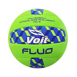 Balón voleibol # 5 verde fluo