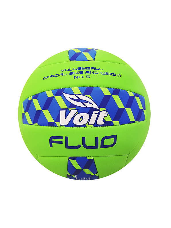 Balón voleibol # 5 verde fluo 1