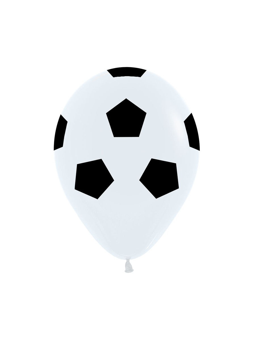 Globo R-12 Infinity Balon Futbol Fashion Blanco X 12 unidades 1