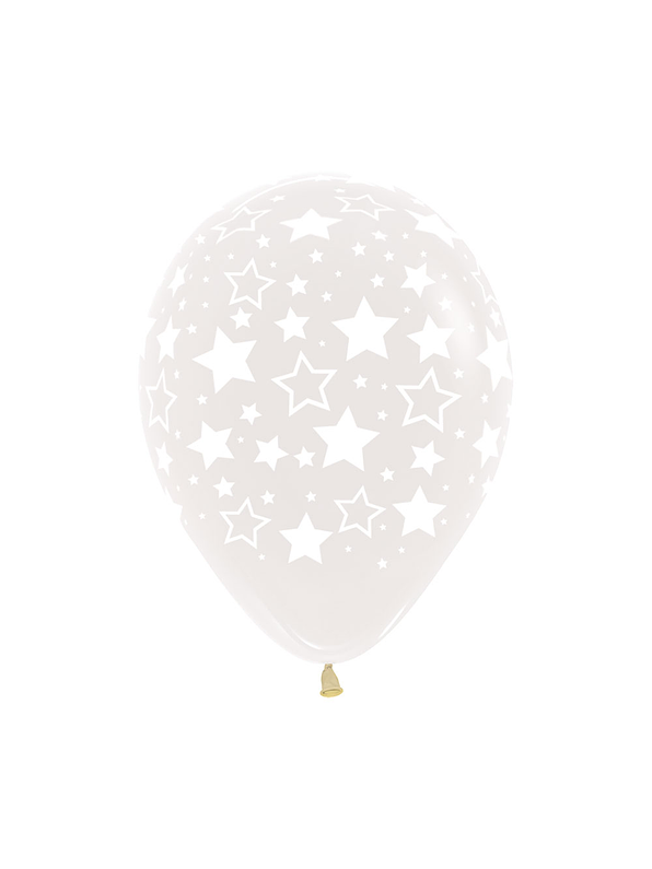 Globo R-12 Infinity Estrellas Bold Cristal X 12 unidades 1