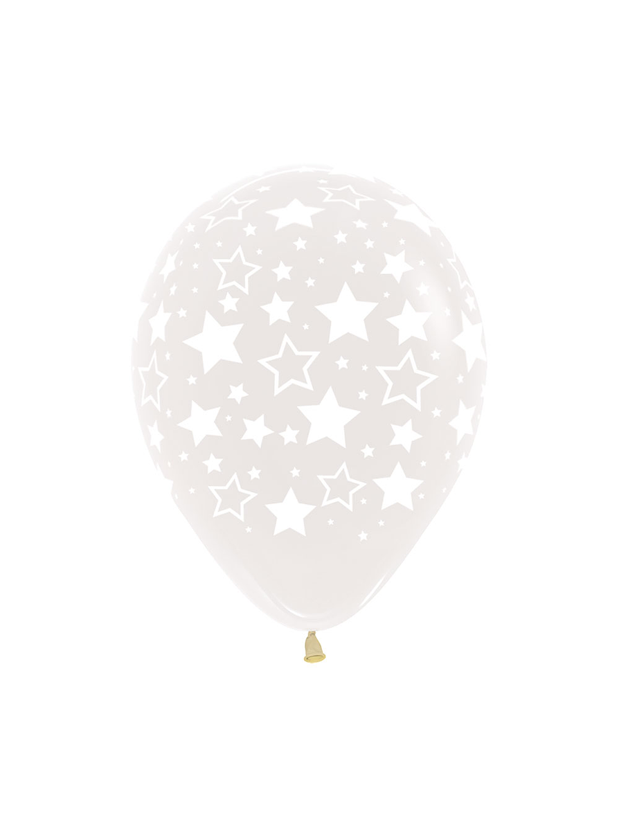 Globo R-12 Infinity Estrellas Bold Cristal X 12 unidades 1