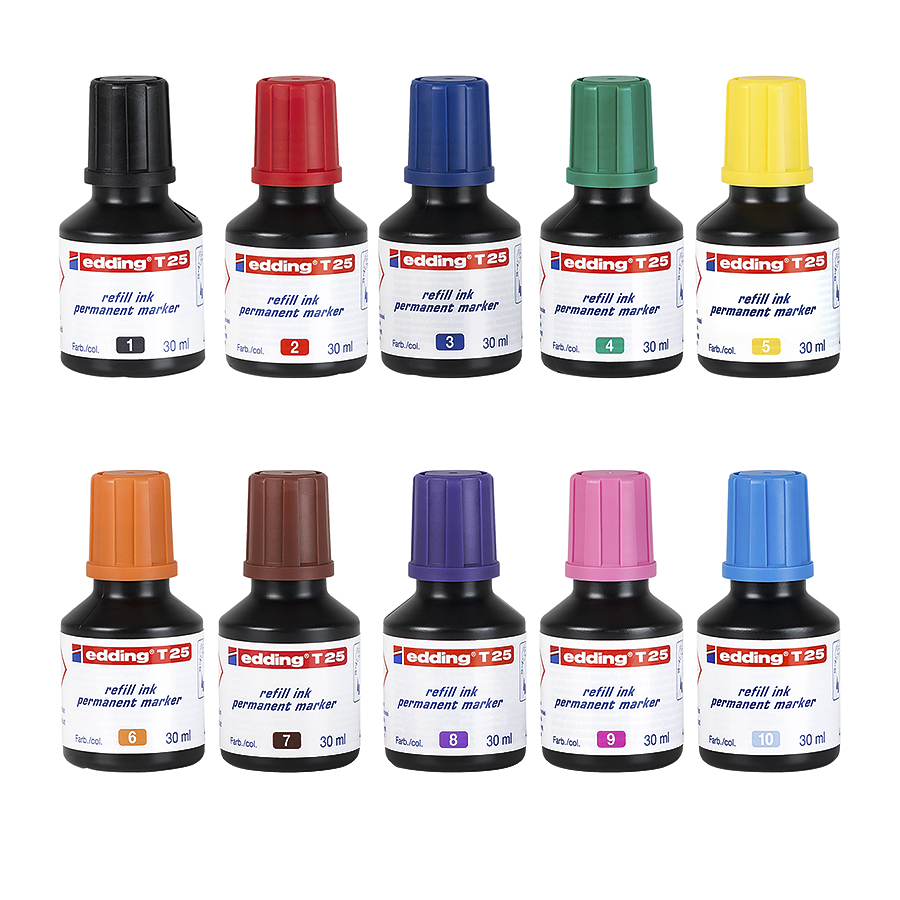 Tinta Edding permanente T-25 1