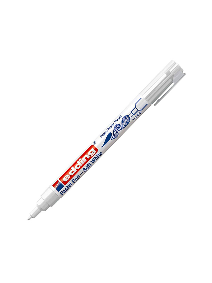 Marcador Edding pastel pen 1500 blanco 1