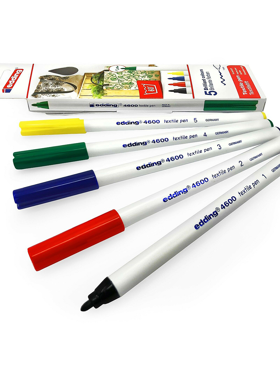 Marcadores Edding 4600 colores básicos 1
