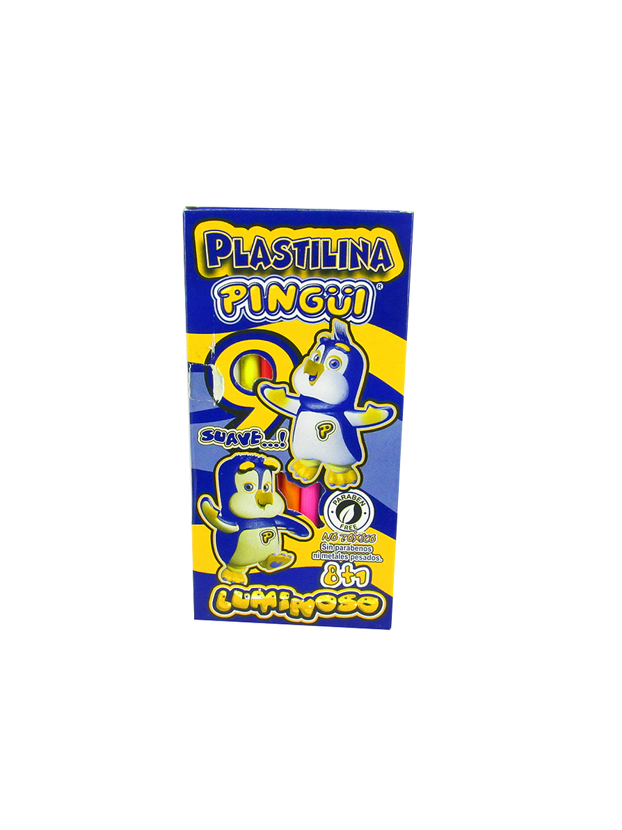 Plastilina Pingüi X 9 Unidades  1
