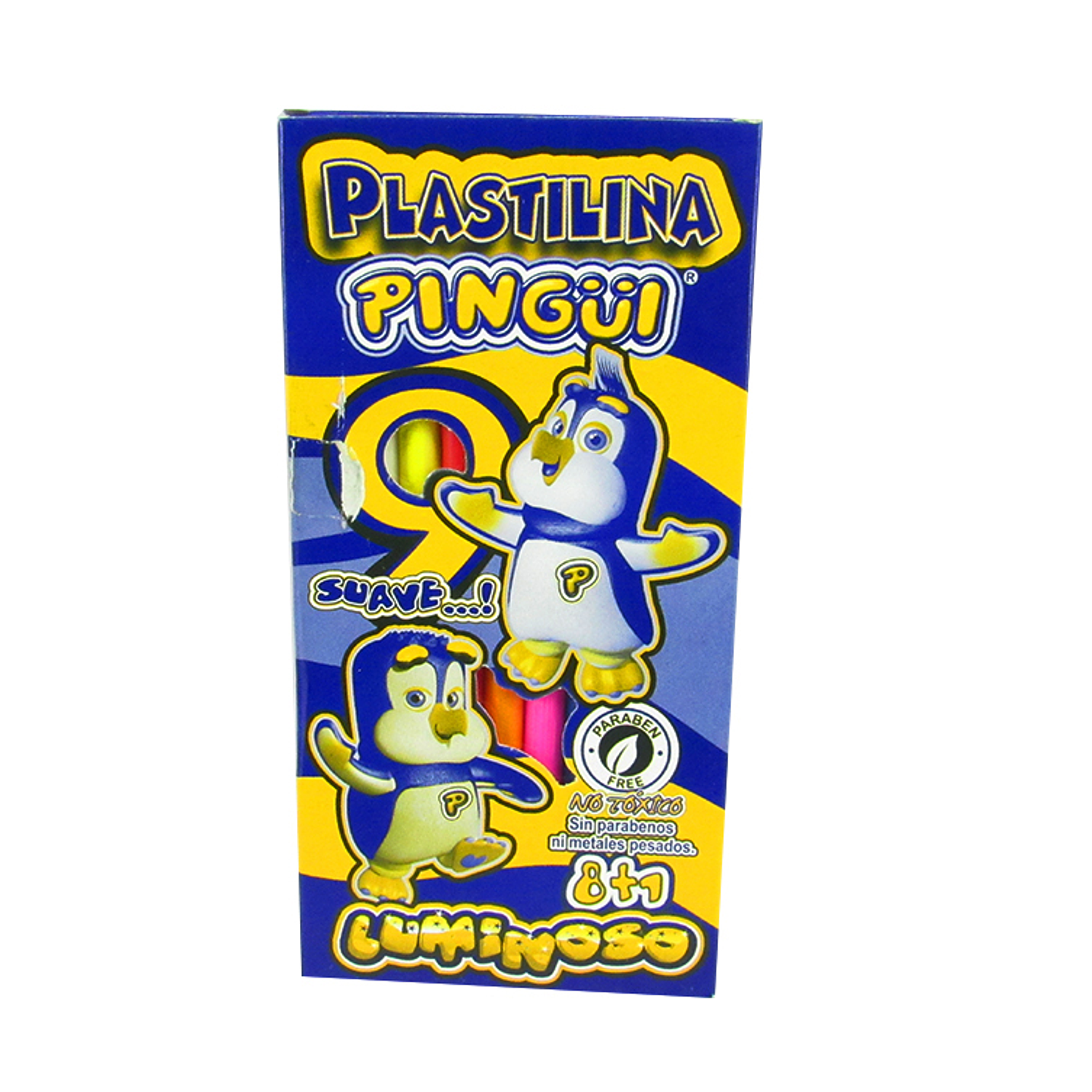 Plastilina Pingüi X 9 Unidades 