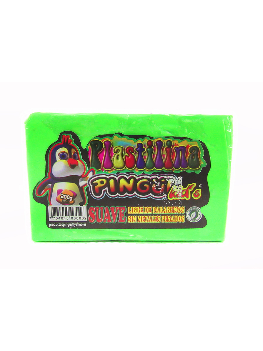 Plastilina Pingüi 200 gramos colores surtidos 3