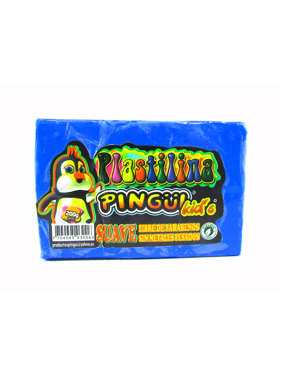 Plastilina Pingüi 200 gramos colores surtidos 12