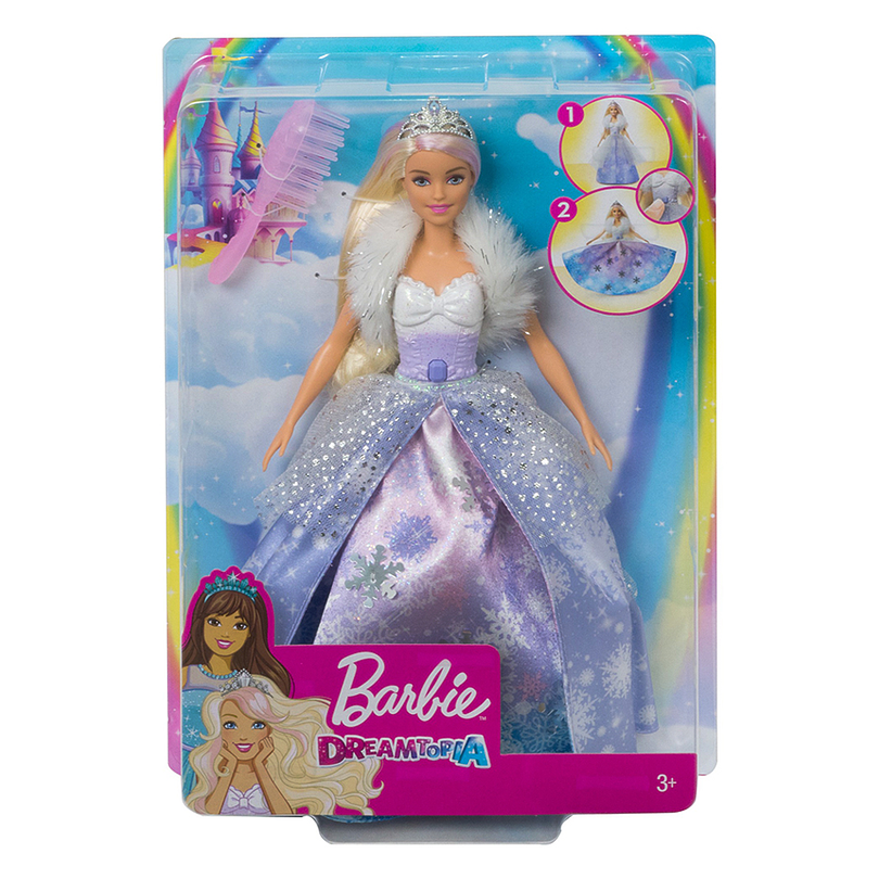 Barbie DreamTopia Muñeca Princesa de la Nieve 1
