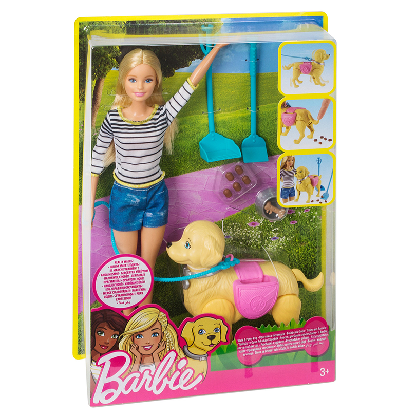 Barbie Paseo De Perrito 1