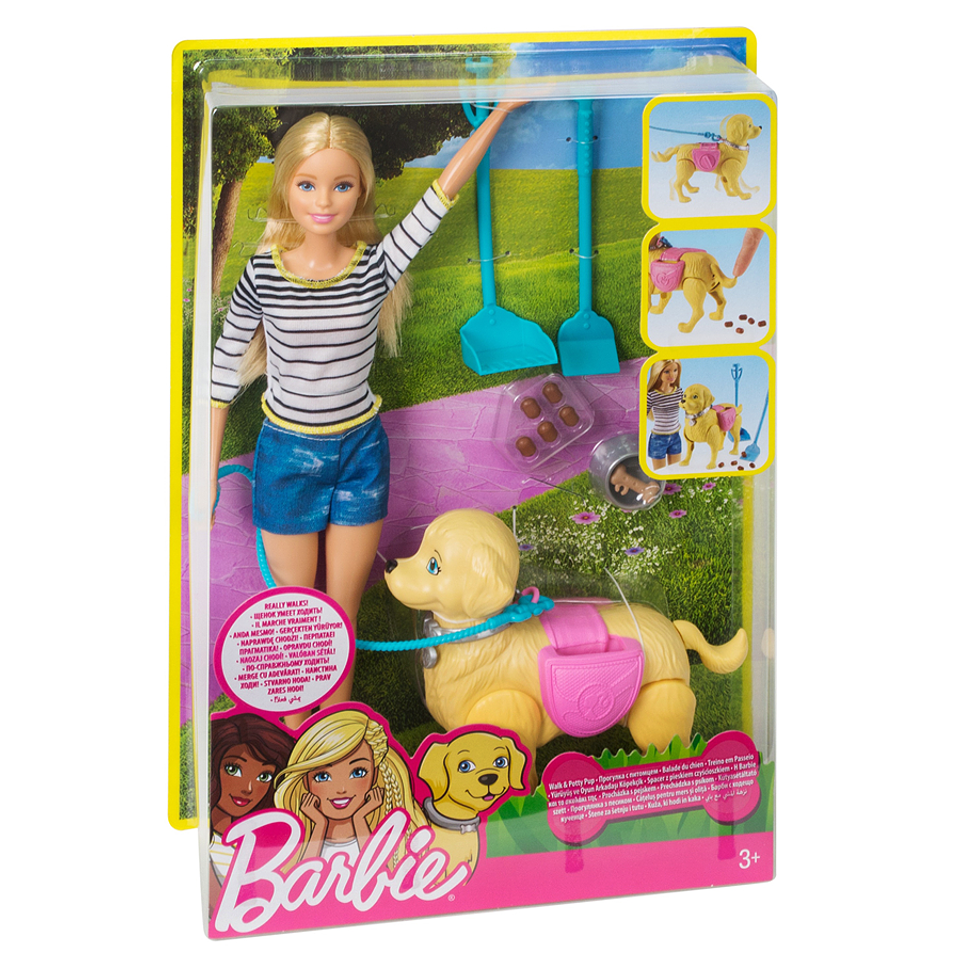 Barbie Paseo De Perrito
