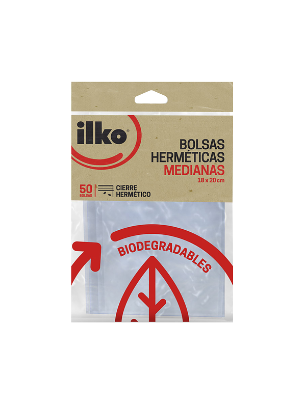 Bolsa herméticas Ilko mediana 18x20cm 1