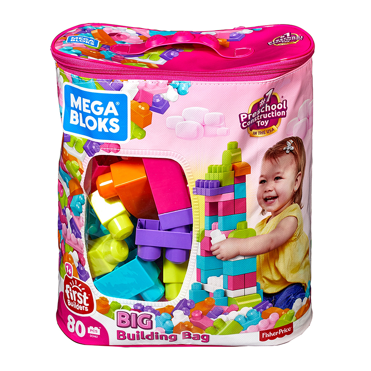 Mega Block Bolsa Rosada 1