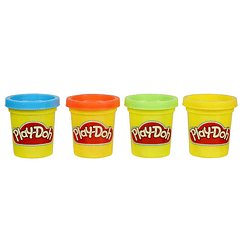 Play Doh mini empaque por 4