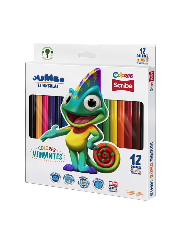Colores Scribe Jumbo Unipunta 1