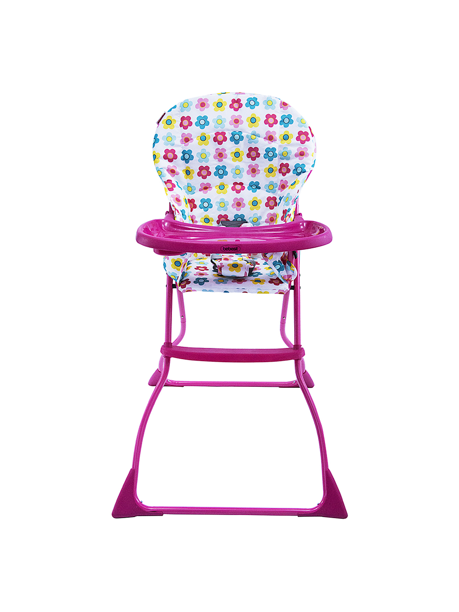 Silla Comedor Arti Flores Rosada 3