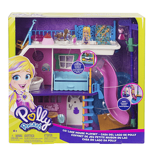 Polly Pocket! Casa Del Lago De Polly