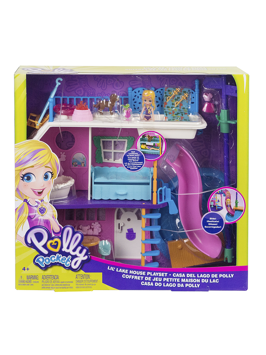 Polly Pocket! Casa Del Lago De Polly 1