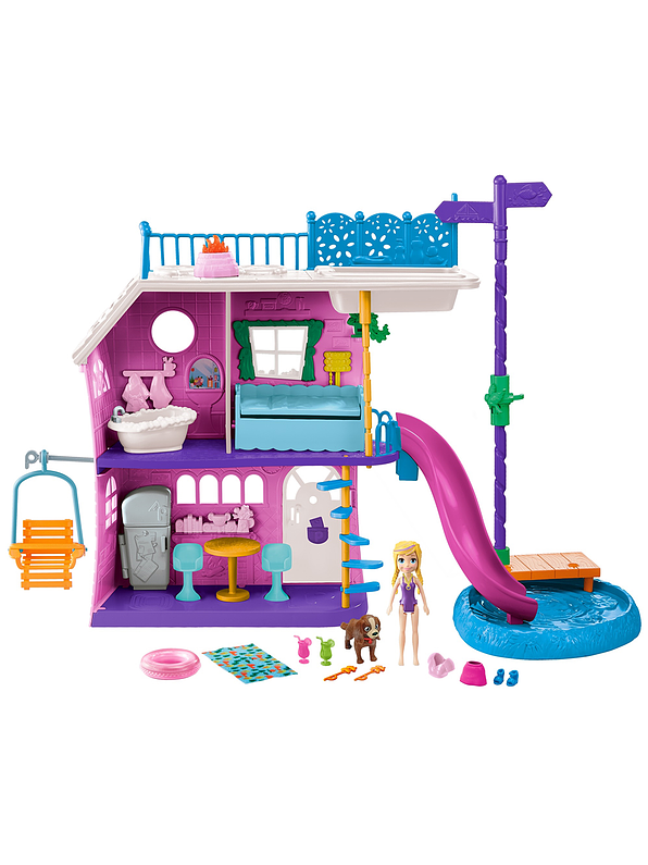 Polly Pocket! Casa Del Lago De Polly 2