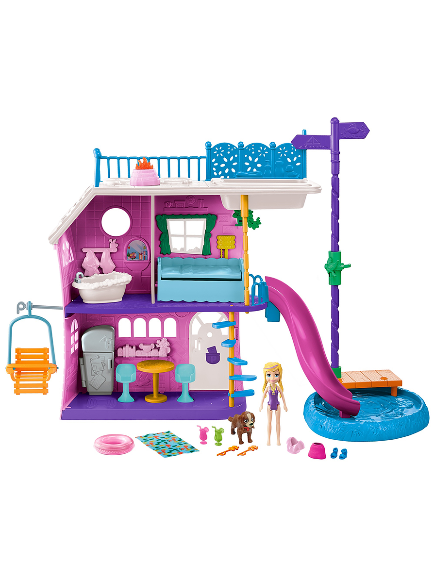 Polly Pocket! Casa Del Lago De Polly 2