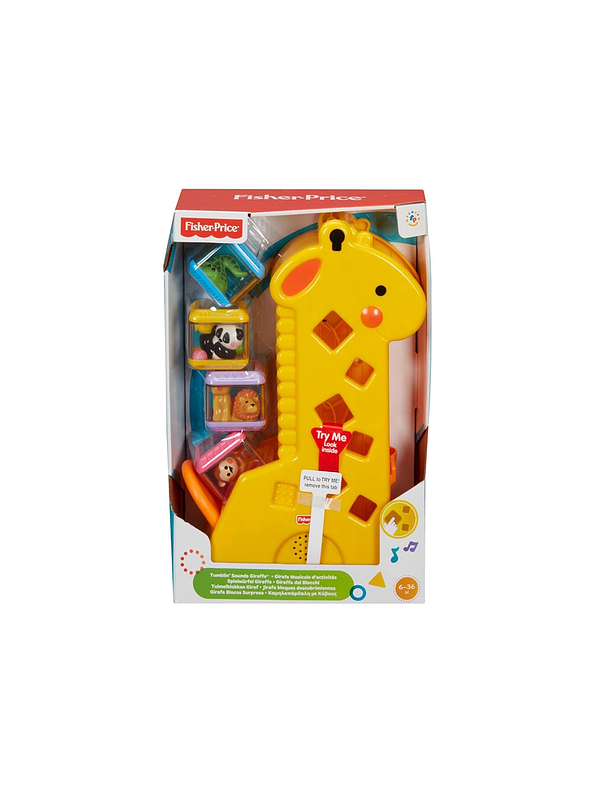 Fisher Price Peek-A-Bloks Jirafa 1