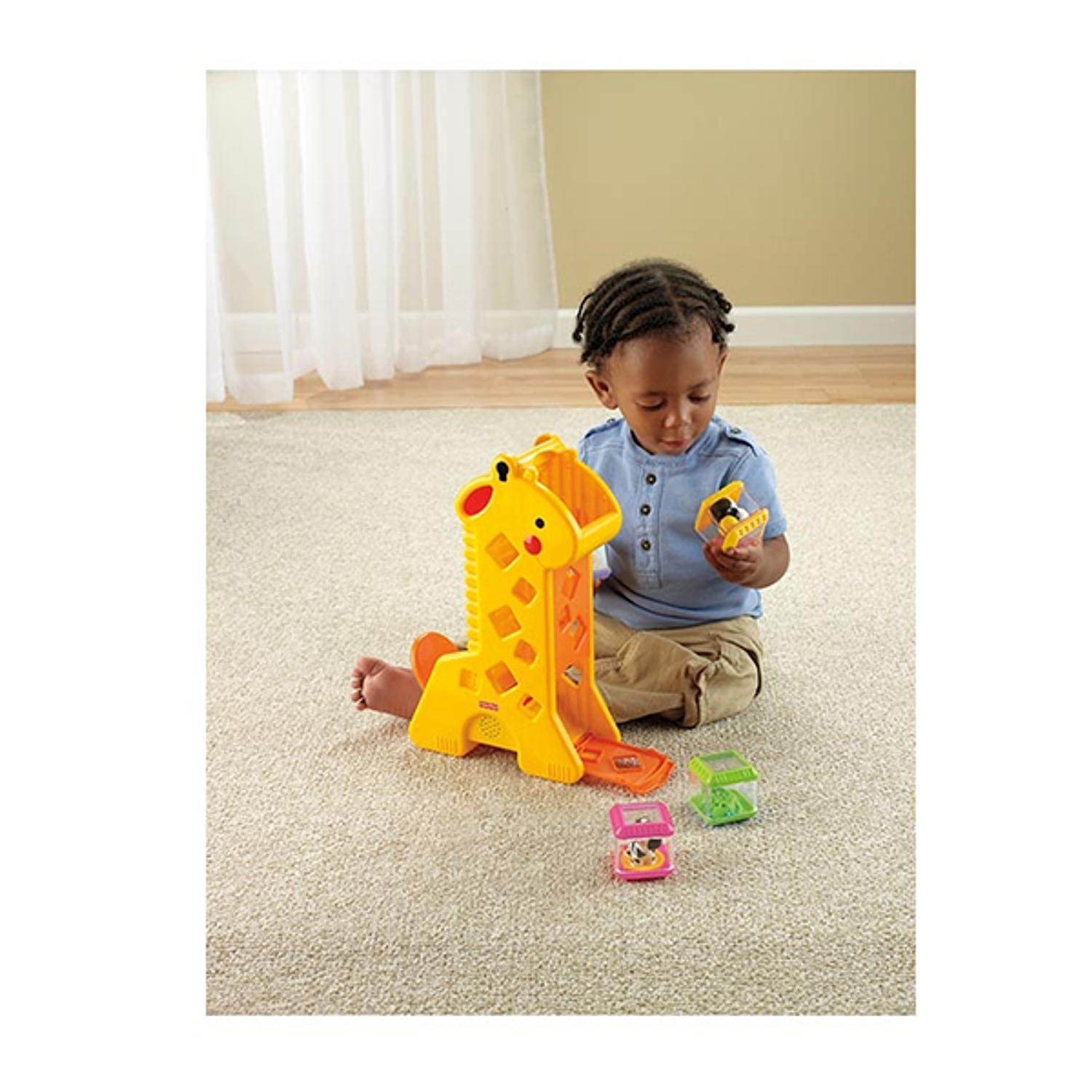 Fisher Price Peek-A-Bloks Jirafa 3