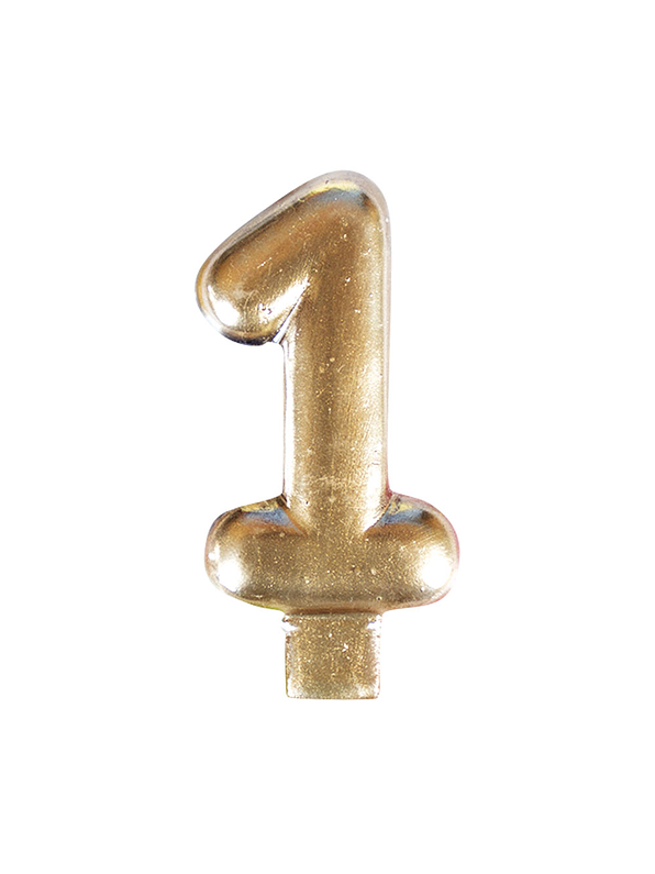 Vela numérica # 1 Colores 1