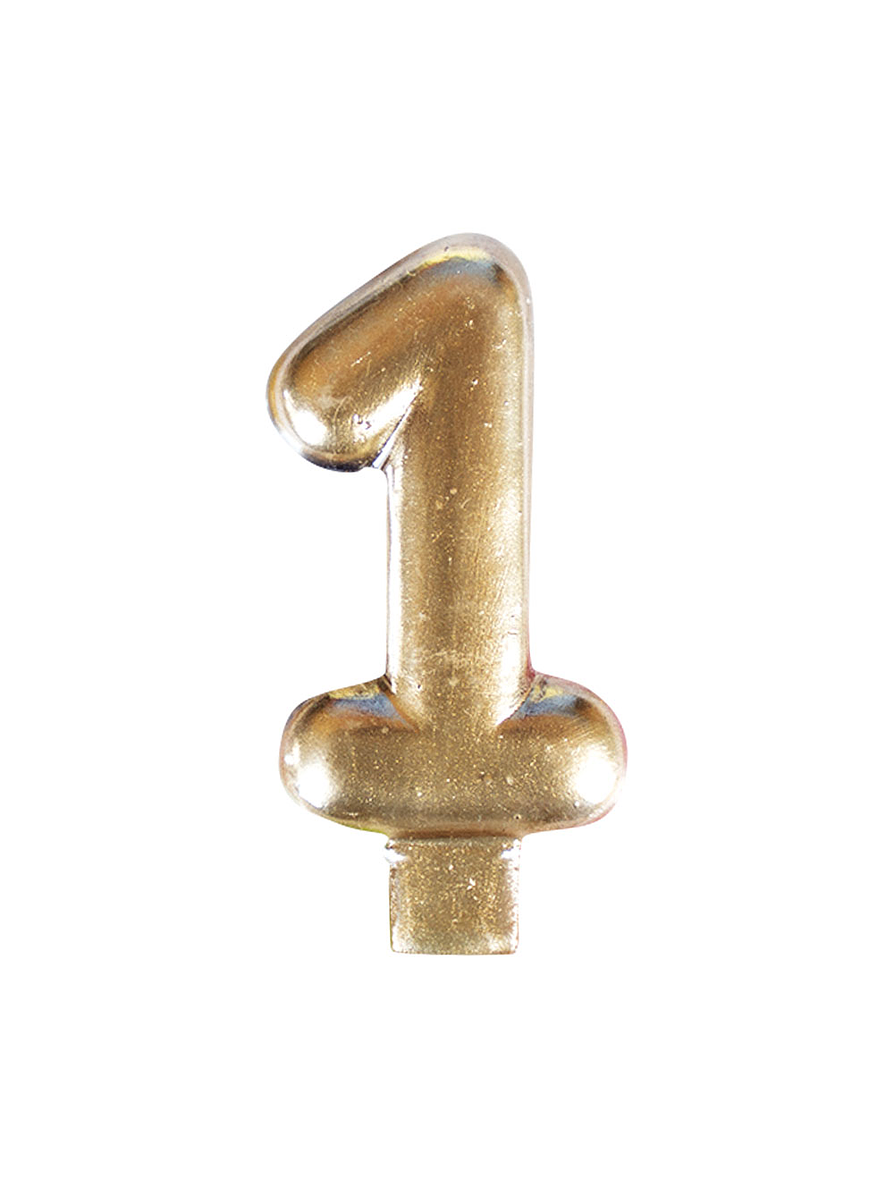 Vela numérica # 1 Colores 1