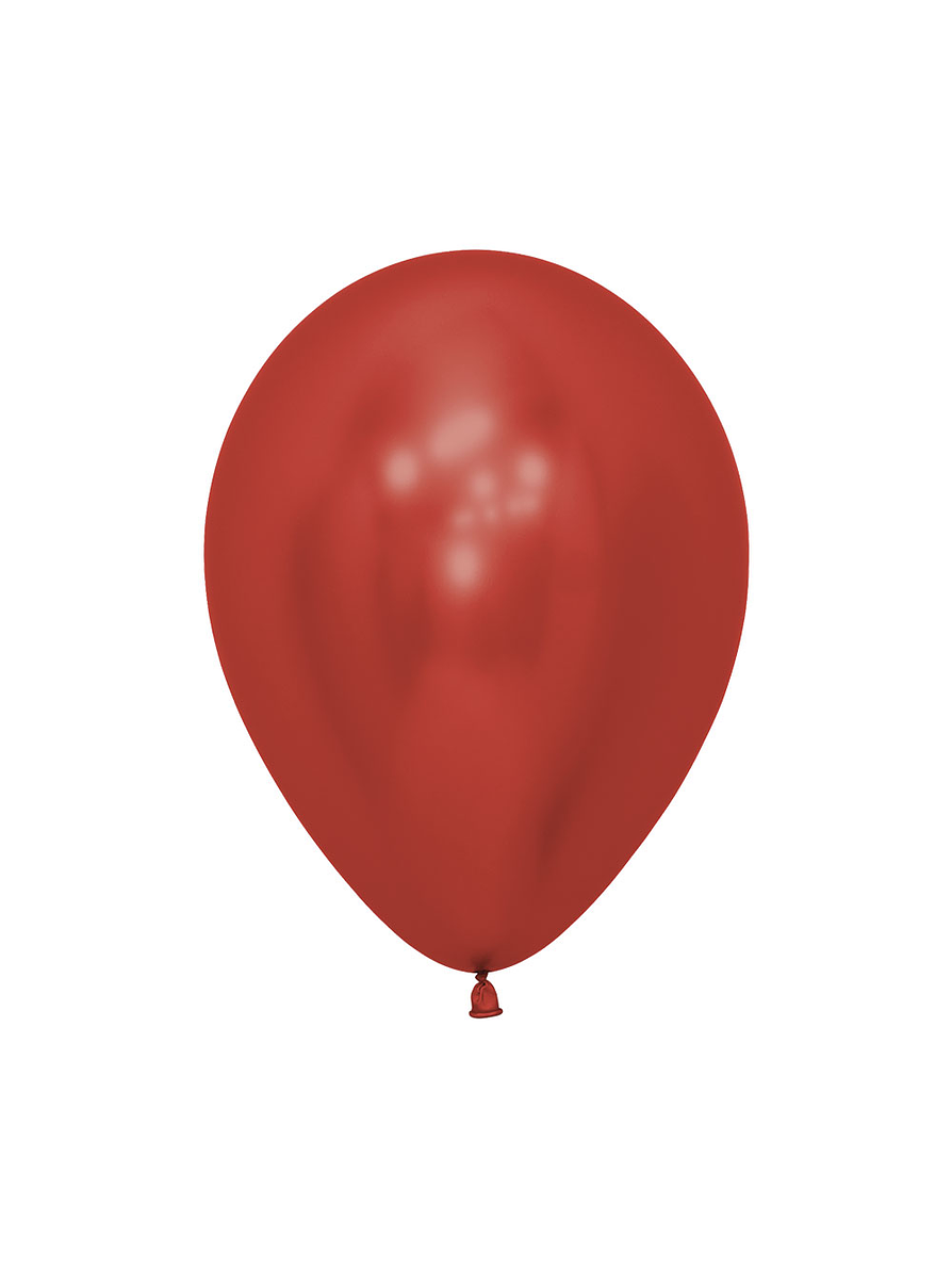 Globo Reflex Cristal Rojo 1