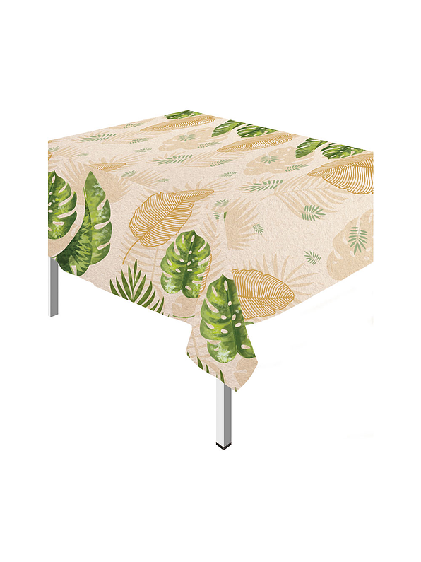 Mantel Peva Hojas Tropicales x 1 Unidad 1