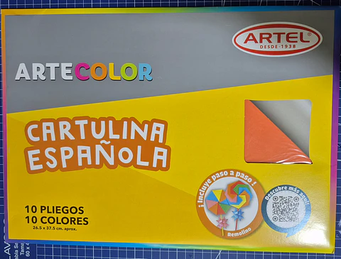 Carp. Escolar Cartulina Española Artel
