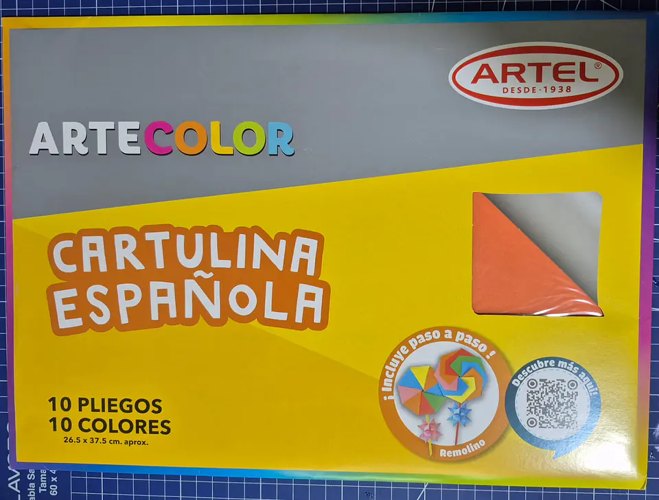 Carp. Escolar Cartulina Española Artel 1