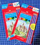 Lapices 12 Col Largos Triangulares +3 Grafitos Faber Castell - Miniatura 1