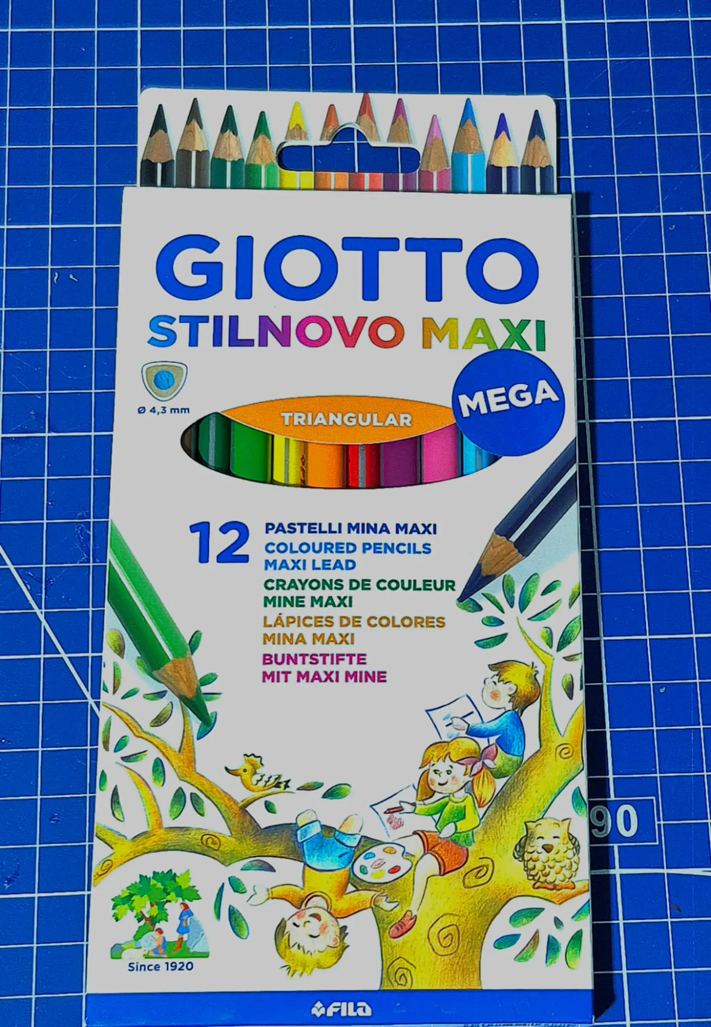 Lapices 12 Col Largos Triangulares +3 Grafitos Faber Castell 2