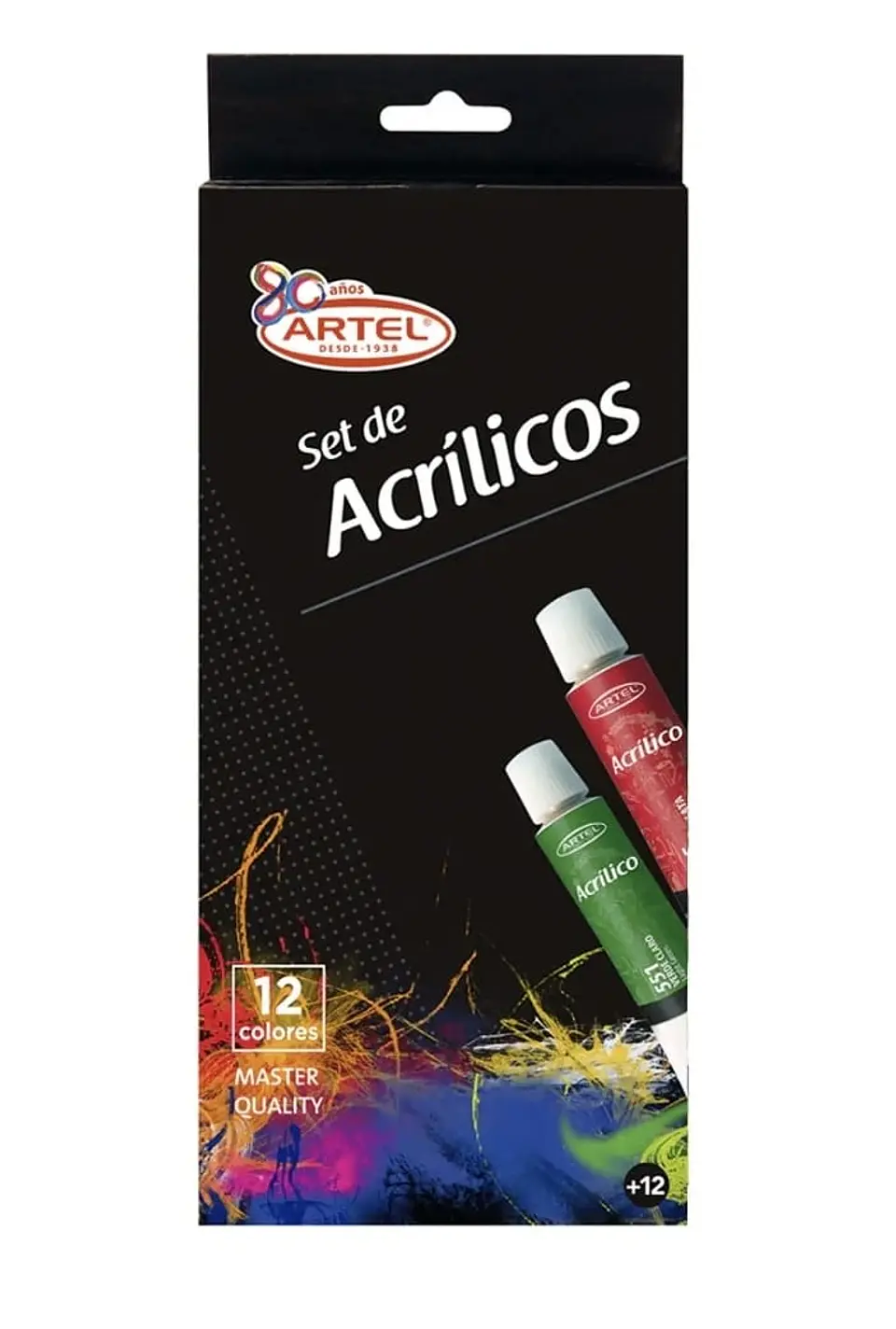 Acrílicos en Set 12 Colores 12ml Artel 2