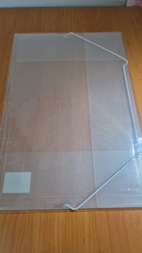 Carpeta con Elastico Pvc Transparente