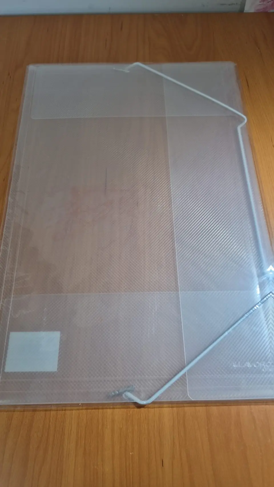 Carpeta con Elastico Pvc Transparente 1