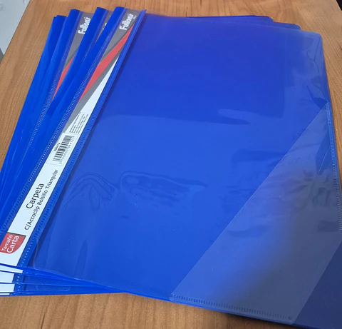 Carpeta con Accoclip Oficio Vinilica Transparente