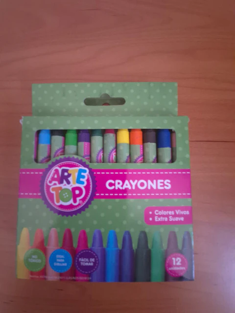 Lapices de Cera 12 Col