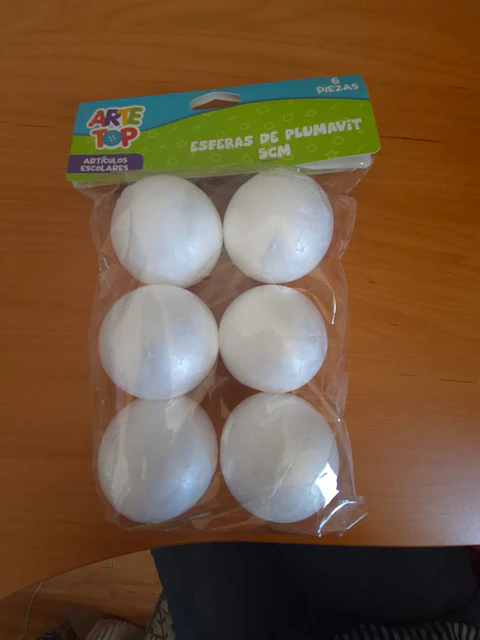 Pelota de Plumavit 4 Cmsx 12 U