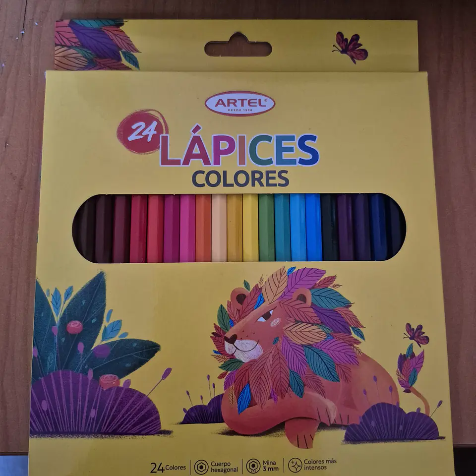 Lapices 24 Col Largos 2