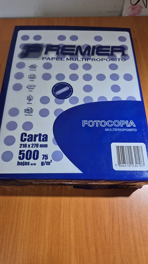 Papel Multiproposito Carta Prisa 75 Gr