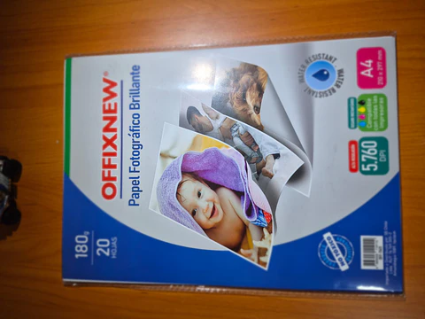 Papel Fotográfico Brillante 200 Grs