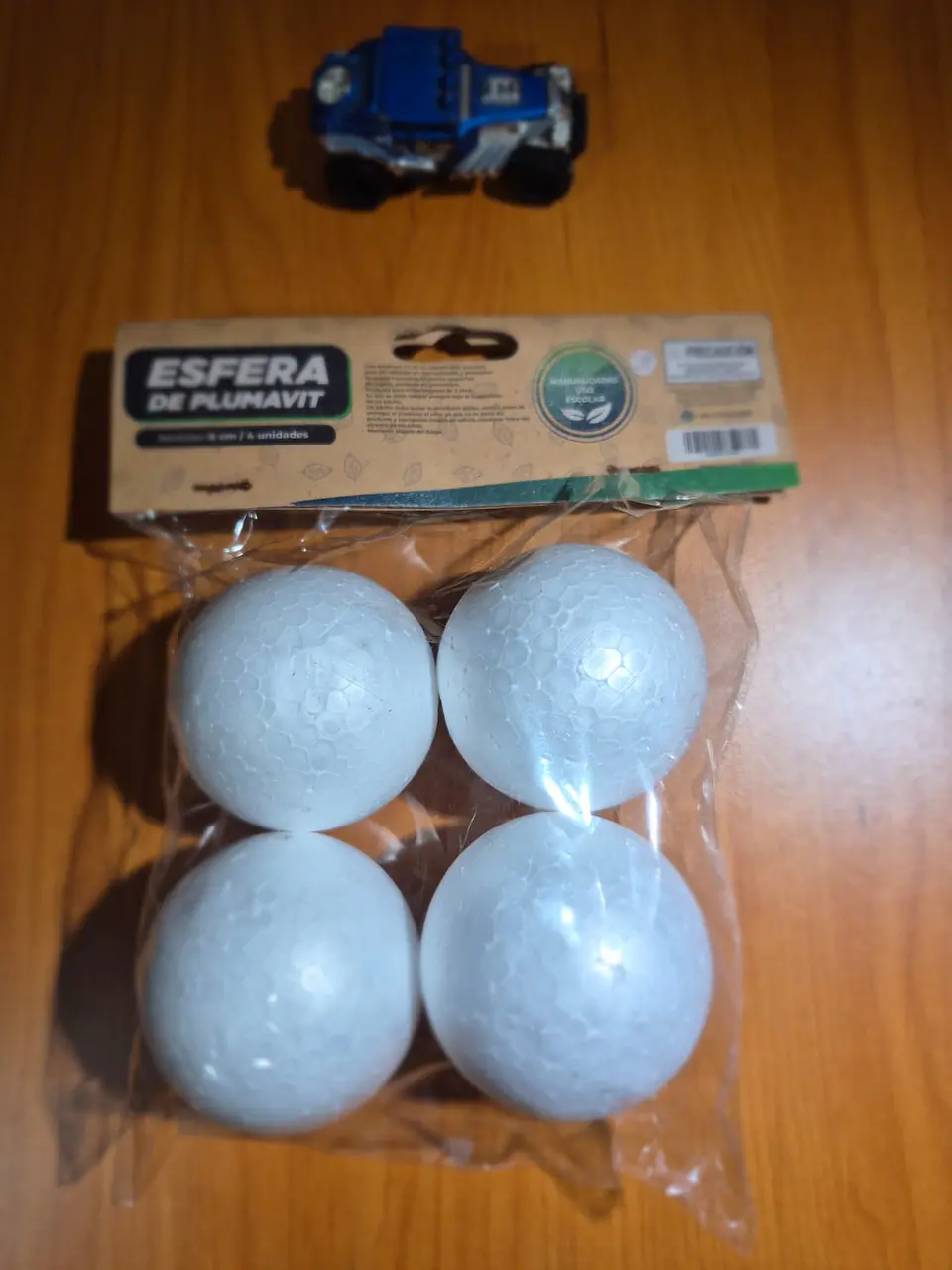 Pelota de Plumavit 5 Cmsx 6 U Arte Top 4