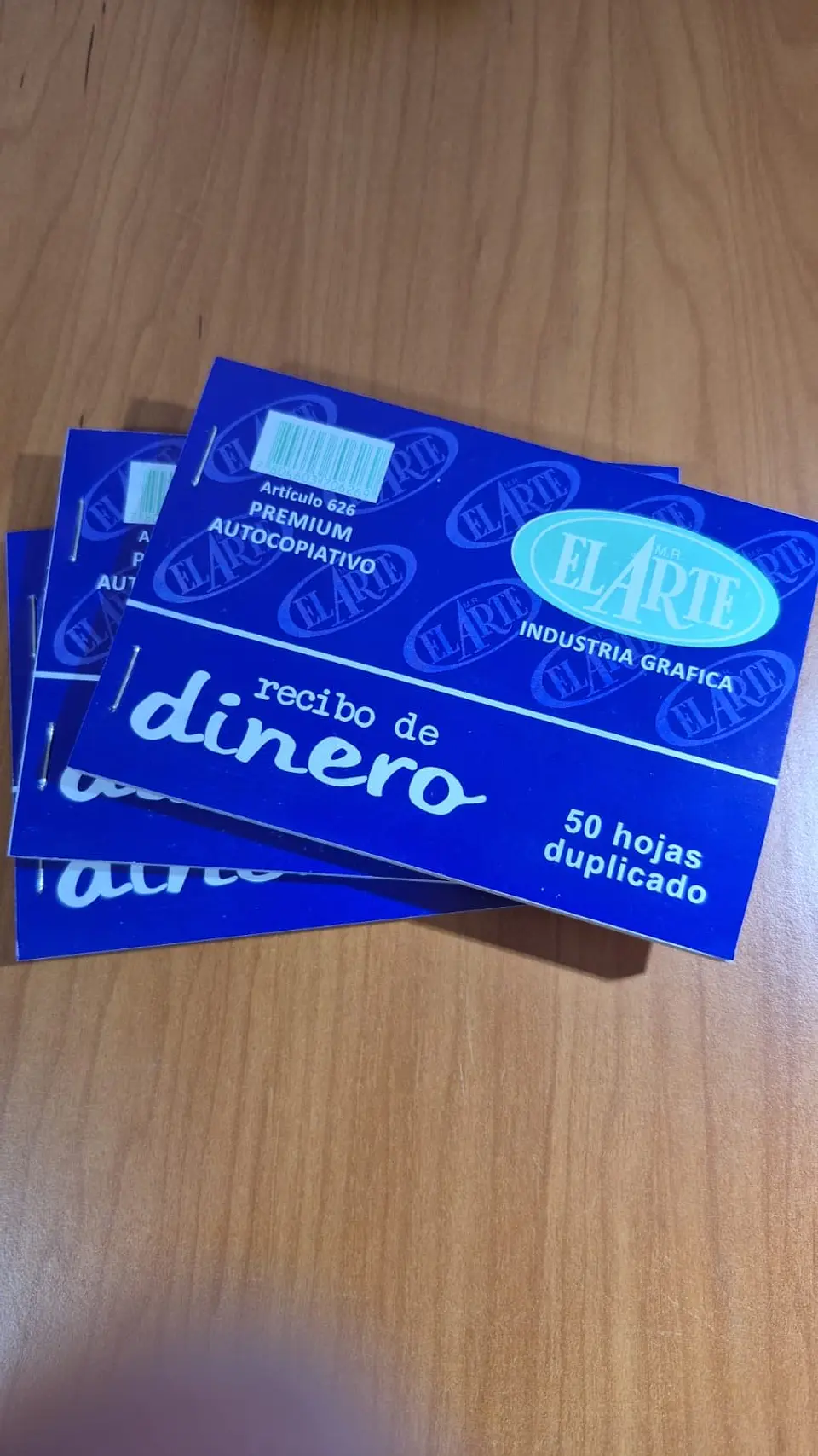 Recibo de Dinero 50 Hjs Duplic 2